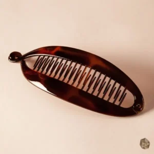 Mojarra en carey ecológico en Colombia con diseño de bandas modernas, accesorio de lujo disponible en Bogotá, Cali, Ibagué, Medellín, Manizales, Popayán, Villavicencio, Pitalito, Barranquilla, Cartagena y Bucaramanga.